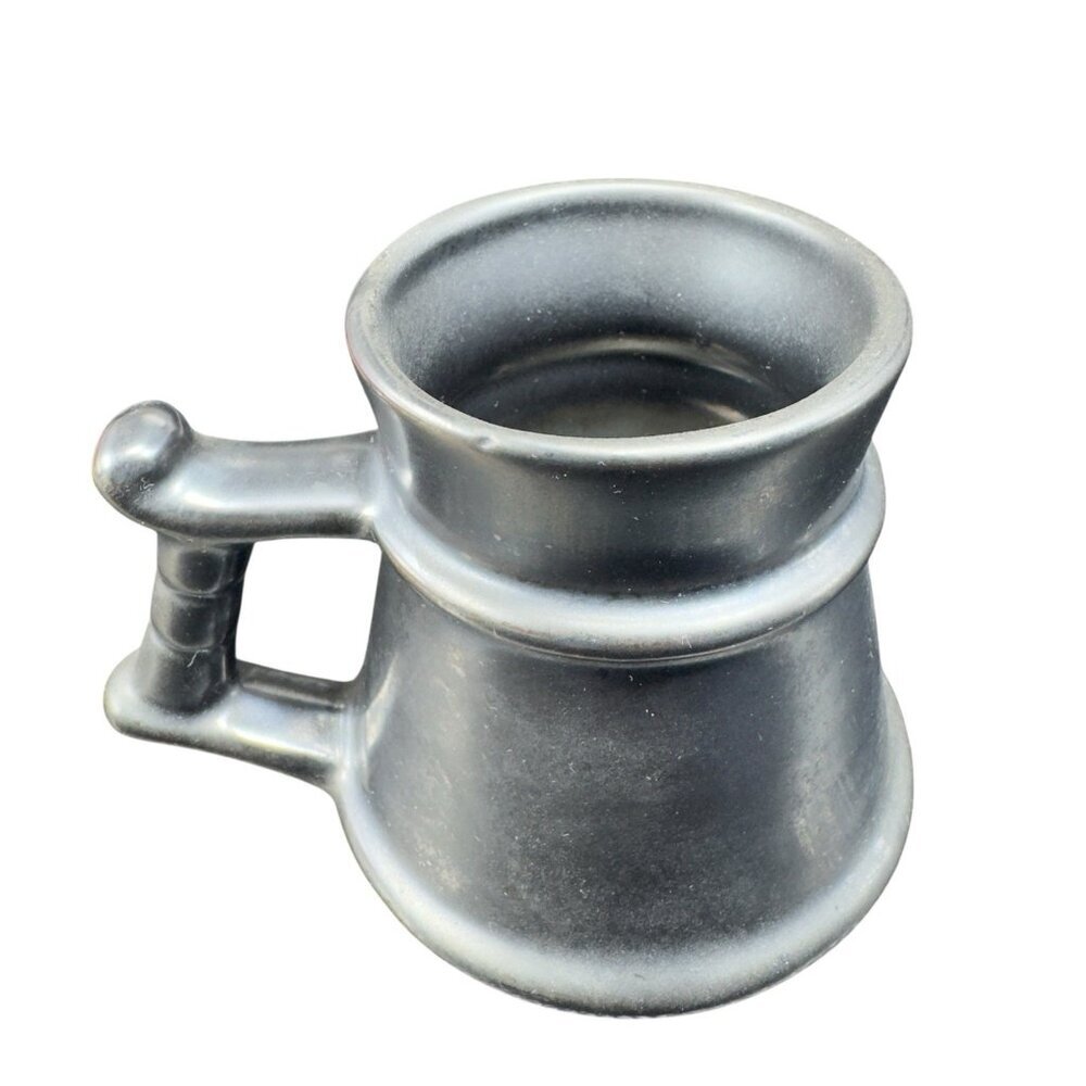 Vintage Prinknash Abbey Ceramic Tankard Cup England Toothpick Holder Small Cup